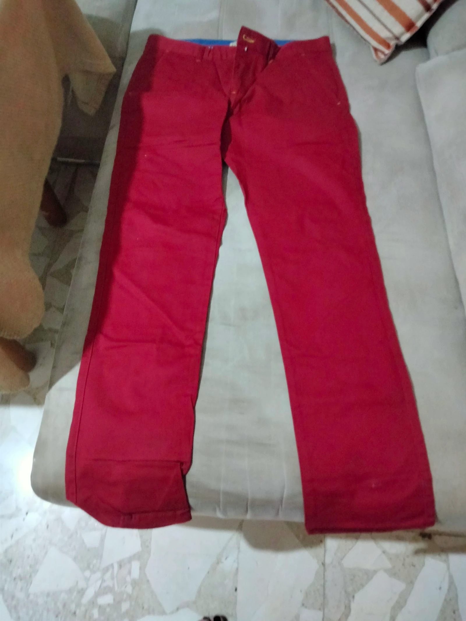 Herenbroek rood – photo 2